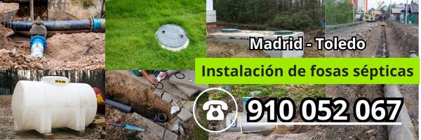 Instalación de fosas sépticas